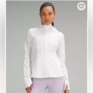 Lululemon Mist Over Windbreaker - Running Jacket White